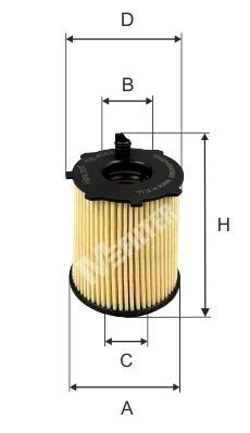 TE4068 MFILTER Масляный фильтр