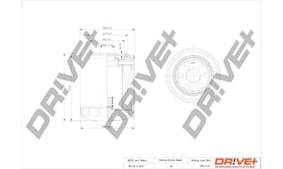 DP1110110313 Dr!ve+ Масляный фильтр