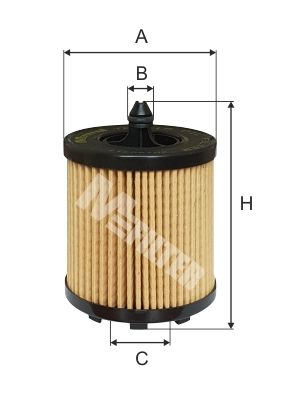 TE615 MFILTER Масляный фильтр