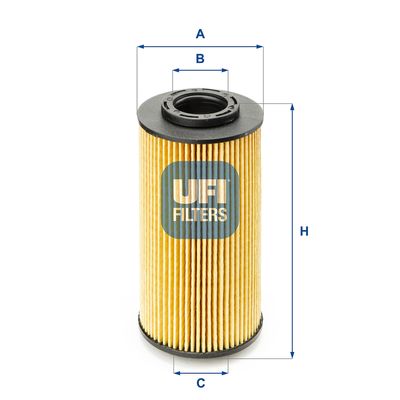2507000 UFI Масляный фильтр