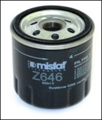 Z646 MISFAT Масляный фильтр