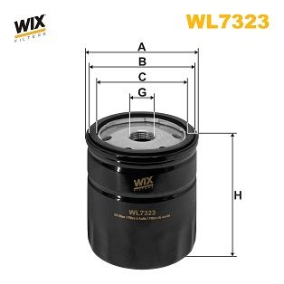 WL7323 WIX FILTERS Масляный фильтр