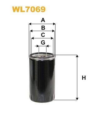 WL7069 WIX FILTERS Масляный фильтр