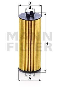 HU6009z MANN-FILTER Масляный фильтр