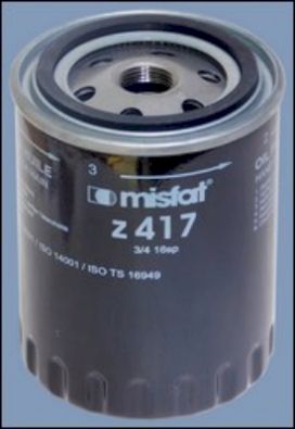 Z417 MISFAT Масляный фильтр
