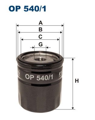 OP5401 FILTRON Масляный фильтр