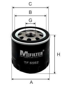 TF6562 MFILTER Масляный фильтр