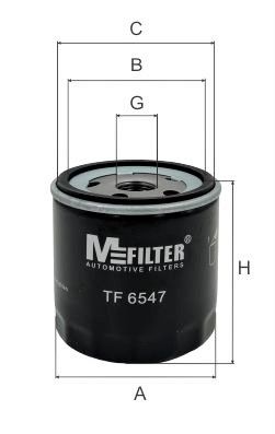 TF6547 MFILTER Масляный фильтр