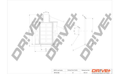 DP1110110152 Dr!ve+ Масляный фильтр