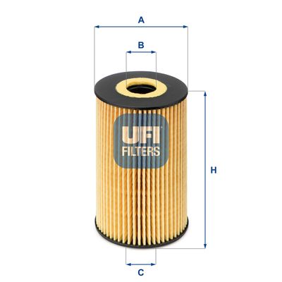2510600 UFI Масляный фильтр
