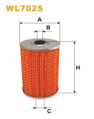 WL7025 WIX FILTERS Масляный фильтр