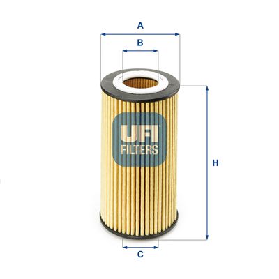 2515400 UFI Масляный фильтр