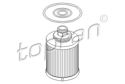 207432 TOPRAN Масляный фильтр
