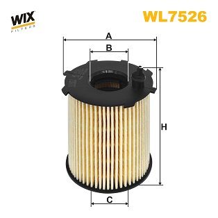 WL7526 WIX FILTERS Масляный фильтр