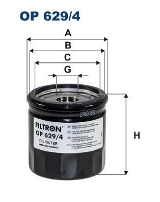 OP6294 FILTRON Масляный фильтр