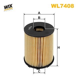 WL7408 WIX FILTERS Масляный фильтр