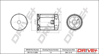 DP1110110269 Dr!ve+ Масляный фильтр