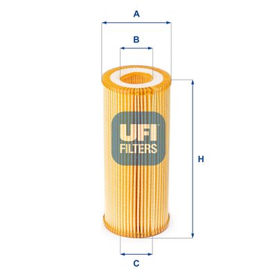 2508000 UFI Масляный фильтр