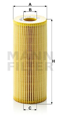 HU7262x MANN-FILTER Масляный фильтр