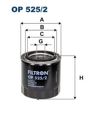 OP5252 FILTRON Масляный фильтр