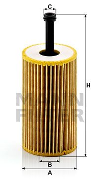 HU612x MANN-FILTER Масляный фильтр