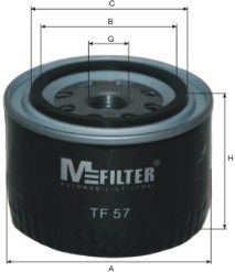 TF57 MFILTER Масляный фильтр