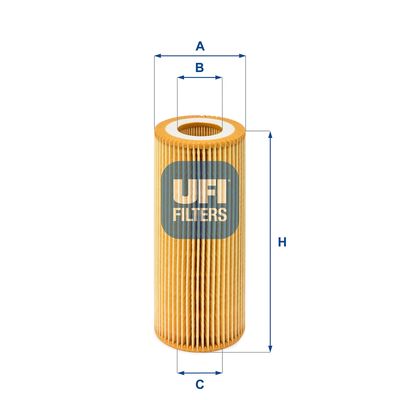 2504800 UFI Масляный фильтр