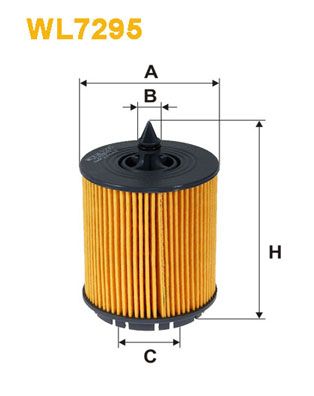 WL7295 WIX FILTERS Масляный фильтр