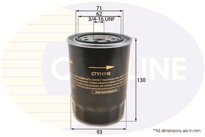 CTY11110 COMLINE Масляный фильтр