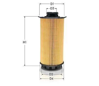 OL2204E TECNECO FILTERS Масляный фильтр