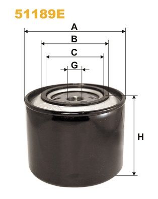51189E WIX FILTERS Масляный фильтр