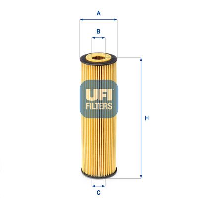 2515500 UFI Масляный фильтр