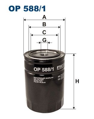 OP5881 FILTRON Масляный фильтр