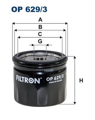 OP6293 FILTRON Масляный фильтр