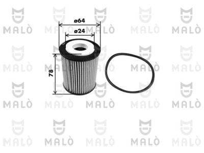 1510251 AKRON-MALÒ Масляный фильтр
