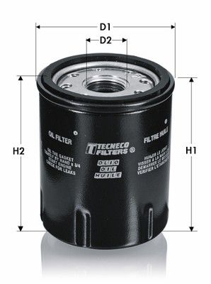 OL201 TECNECO FILTERS Масляный фильтр