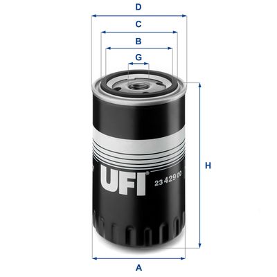2342900 UFI Масляный фильтр