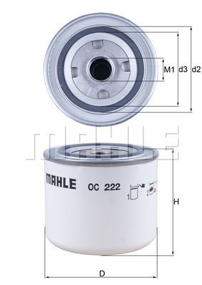 WG1217064 WILMINK GROUP Масляный фильтр