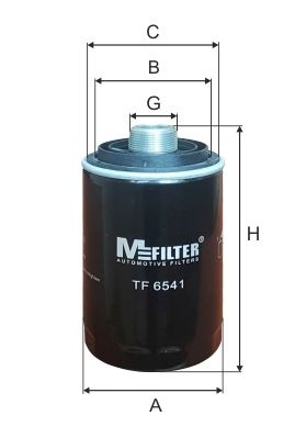 TF6541 MFILTER Масляный фильтр