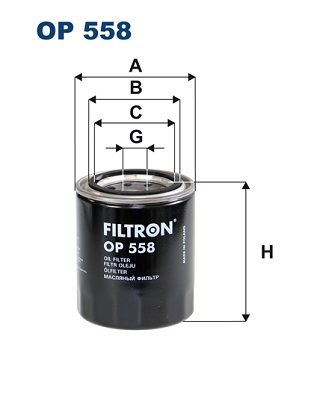OP558 FILTRON Масляный фильтр