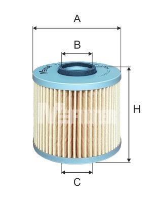 TE602 MFILTER Масляный фильтр