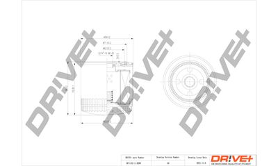 DP1110110289 Dr!ve+ Масляный фильтр