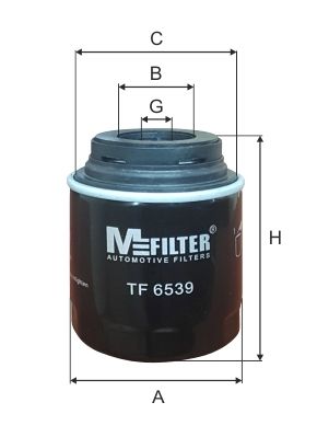 TF6539 MFILTER Масляный фильтр