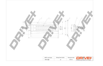 DP1110110220 Dr!ve+ Масляный фильтр