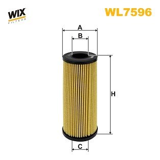 WL7596 WIX FILTERS Масляный фильтр