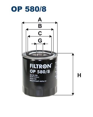 OP5808 FILTRON Масляный фильтр