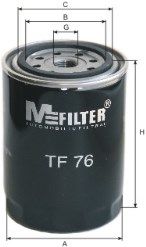 TF76 MFILTER Масляный фильтр