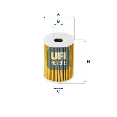 2509100 UFI Масляный фильтр