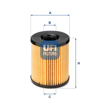2511500 UFI Масляный фильтр