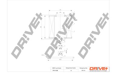 DP1110110250 Dr!ve+ Масляный фильтр